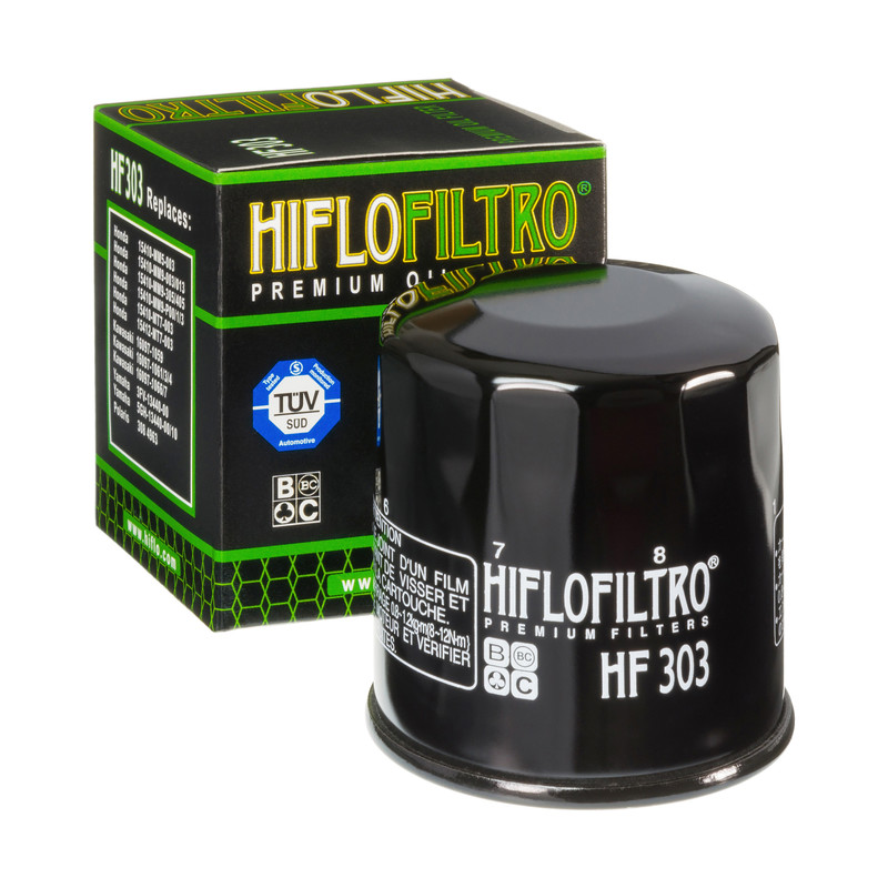 HIFLO HF303 Oil Filter Fits Many Honda - Kawasaki - Yamaha Motorcycles